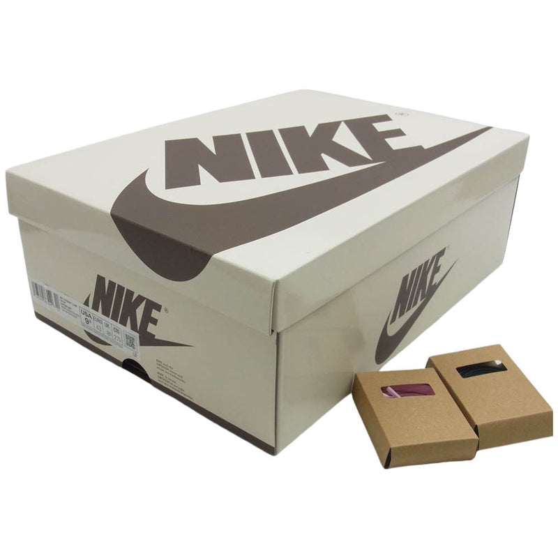 NIKE AIR JORDAN ナイキ ジョーダン DM7866-200 × Travis Scott Low OG SP Reverse Olive 【フェイクバスターズ鑑定済】 トラヴィススコット リバース オリーブ スニーカー モスグリーン系 27.5cm【極上美品】【中古】