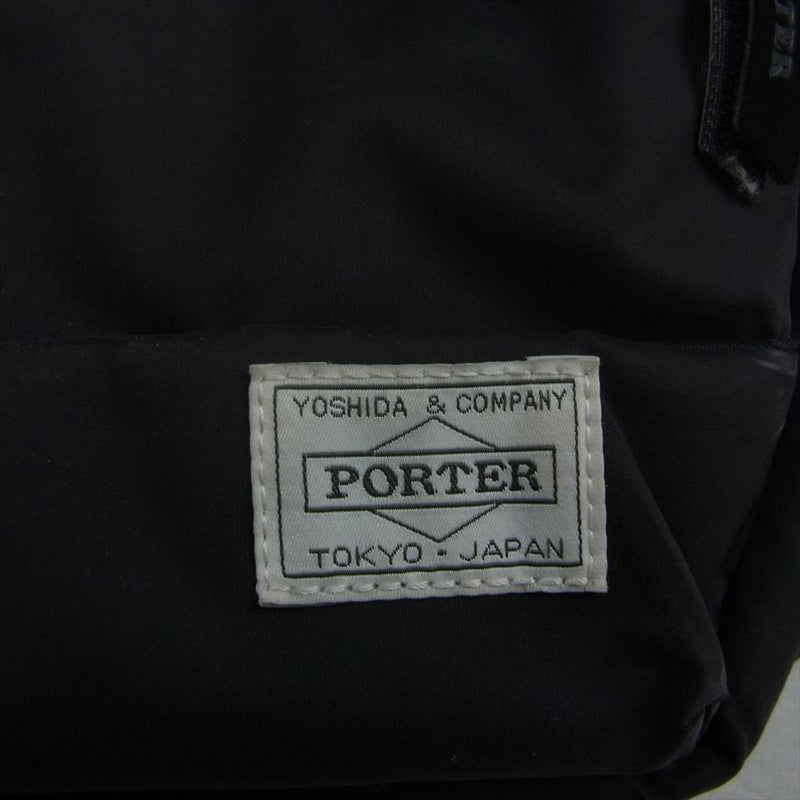 PORTER ポーター ショルダー バッグ サコッシュ ブラック系【中古】