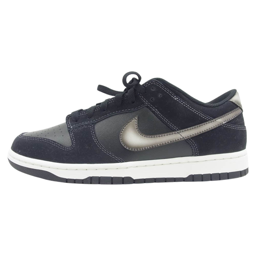 NIKE ナイキ FD6923-001 Dunk Low ダンクロー Airbrush Swoosh エアブラシ スウッシュ ローカットスニーカー ブラック系 28cm【極上美品】【中古】