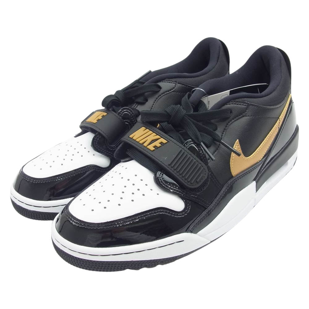 NIKE ナイキ CD7069-071 Air Jordan エアジョーダン Legacy 312 Low レガシー312 ロー Black MTLC Gold ハイカット スニーカー ブラック系 28cm【極上美品】【中古】