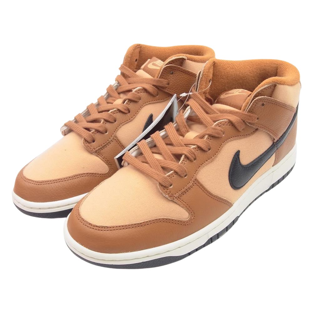 NIKE ナイキ DZ2533-200 Dunk Mid ダンク ミッド Amber Brown アンバーブラウン ローカット スニーカー ブラウン系 28cm【新古品】【未使用】【中古】