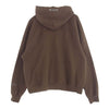 FEAR OF GOD フィアオブゴッド ESSENTIALS エッセンシャルズ ラバーロゴ プルオーバー パーカー ブラウン ブラウン系 M【中古】