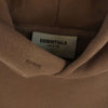 FEAR OF GOD フィアオブゴッド ESSENTIALS エッセンシャルズ ラバーロゴ プルオーバー パーカー ブラウン ブラウン系 M【中古】