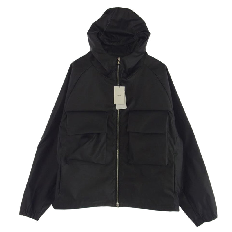 ssstein シュタイン 24SS ST.816 HOODED SHORT JACKET フード ジャケット ブラック系 M【極上美品】【中古】