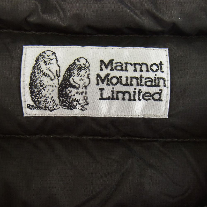 MARMOT マーモット F2271B BEAMS別注 ダウン ベスト ナイロン カーキ系 S【中古】