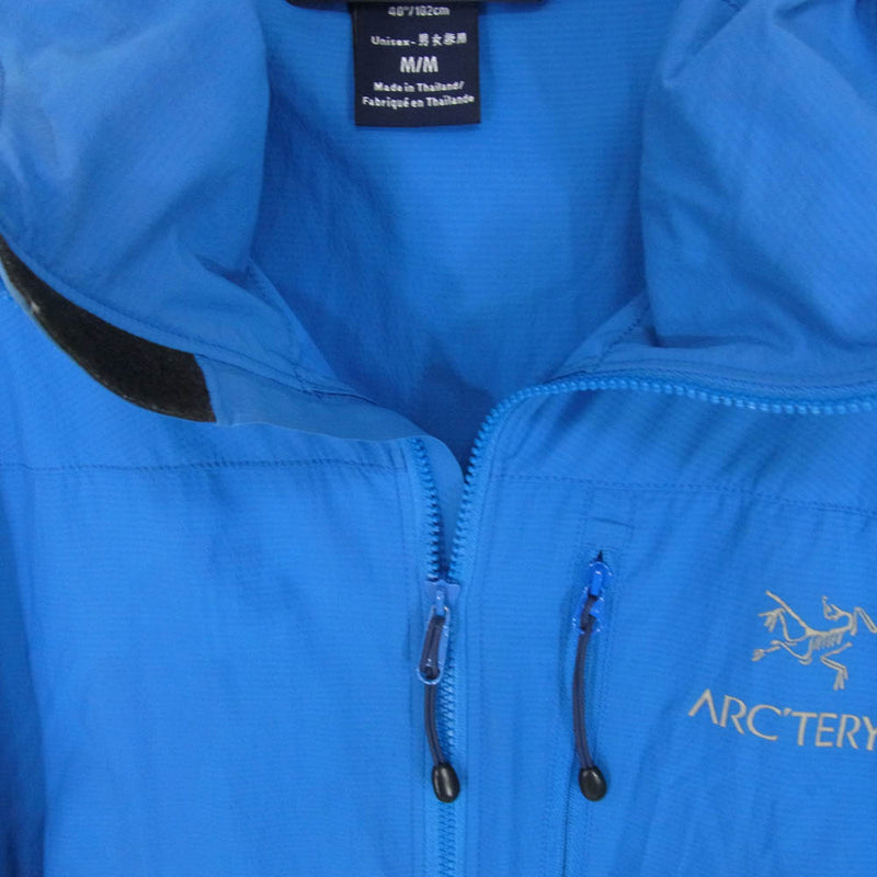 ARC'TERYX アークテリクス 48661-0510 旧タグ サンウエストタグ ナイロン フード ジャケット マウンテンパーカー ブルー系 M【中古】