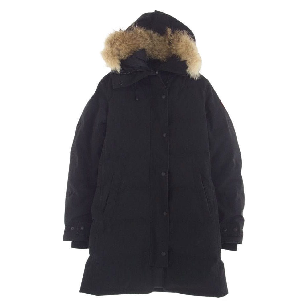 CANADA GOOSE カナダグース 2302JL 国内正規品 グリフィンインターナショナル MACKENZIE PARKA マッケンジー パーカ コヨーテ ファー ダウン コート ブラック系 M【中古】