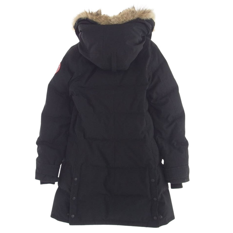 CANADA GOOSE カナダグース 2302JL 国内正規品 グリフィンインターナショナル MACKENZIE PARKA マッケンジー パーカ コヨーテ ファー ダウン コート ブラック系 M【中古】