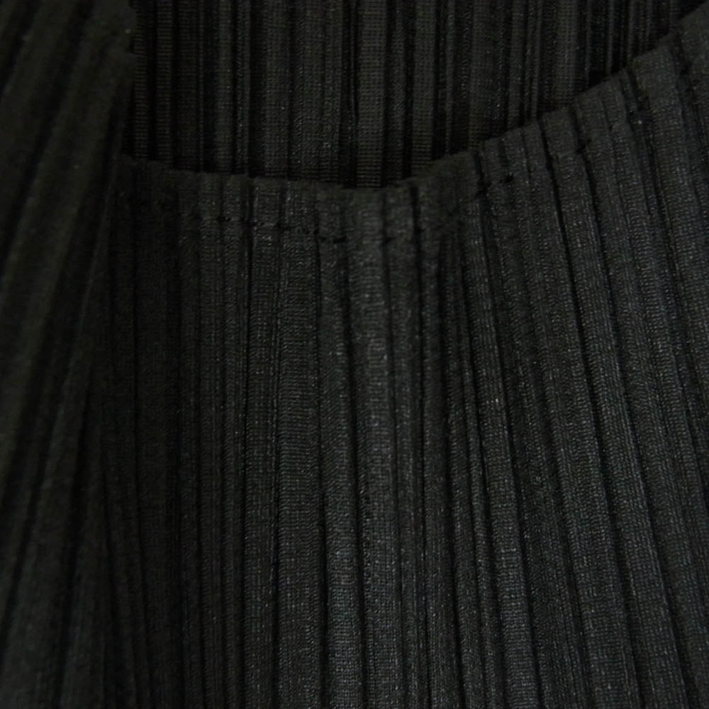 PLEATS PLEASE プリーツプリーズ イッセイミヤケ PP55-JK104 ハイネック ボトルネック 長袖 カットソー ブラック系 4【中古】