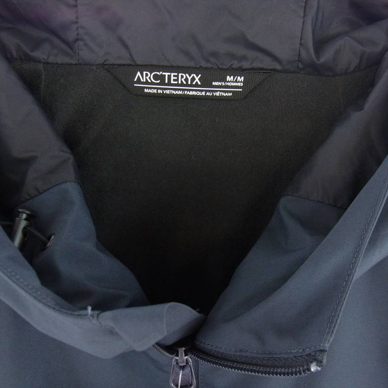 ARC'TERYX アークテリクス 28585 Solano Hoody ソラノ フーディ ジャケット ネイビー系 M【中古】