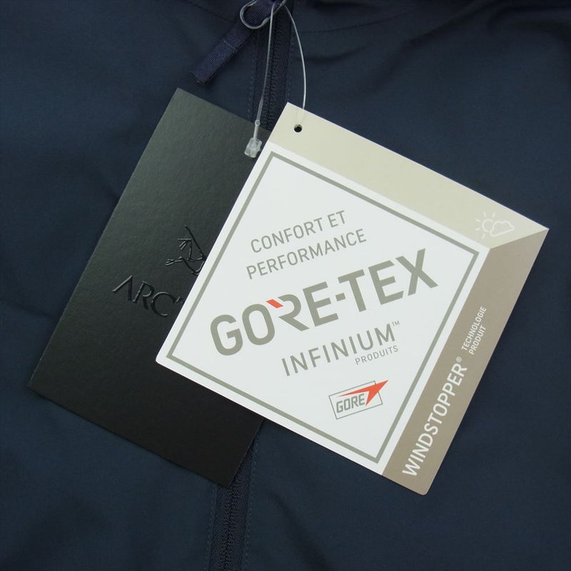 ARC'TERYX アークテリクス 28585 Solano Hoody ソラノ フーディ ジャケット ネイビー系 M【中古】