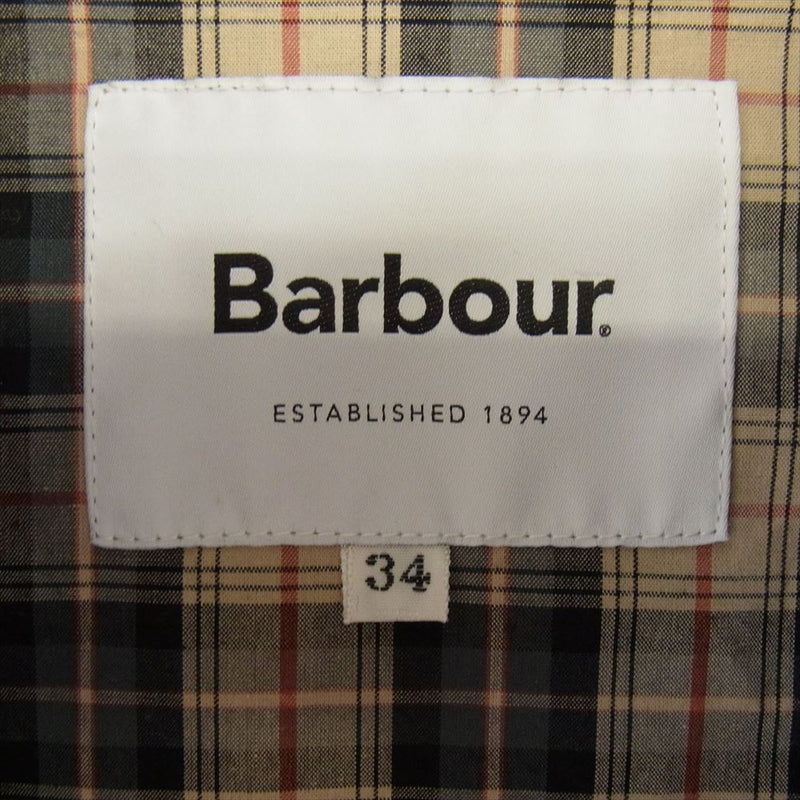 Barbour バブアー 2201245 BURGHLEY journal standard 別注 レディース バーレー ジャーナル スタンダード ジャケット ロング コート ネイビー ネイビー系 34【中古】