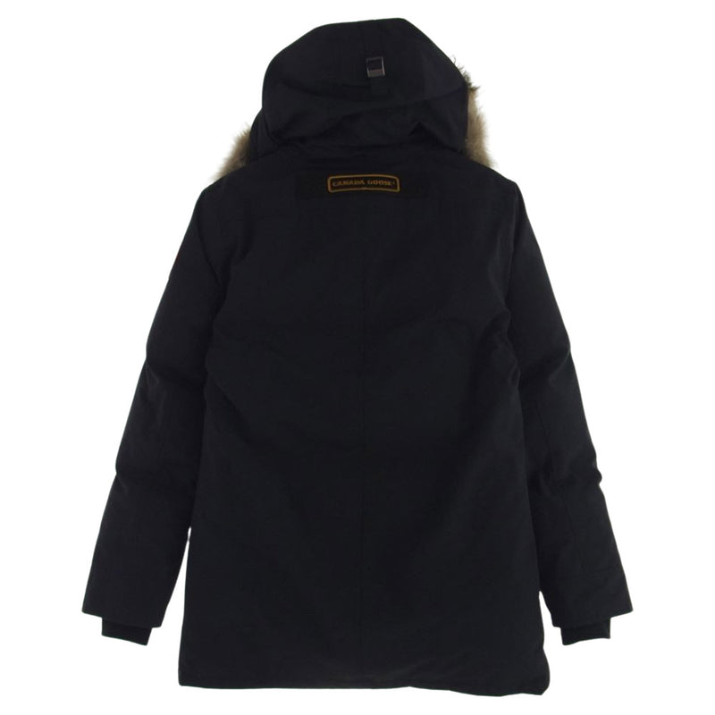 CANADA GOOSE カナダグース 3438JM 国内正規 グリフィンタグ Jasper Parka ジャスパー パーカ ダウン ジャケット ネイビー系 S【中古】