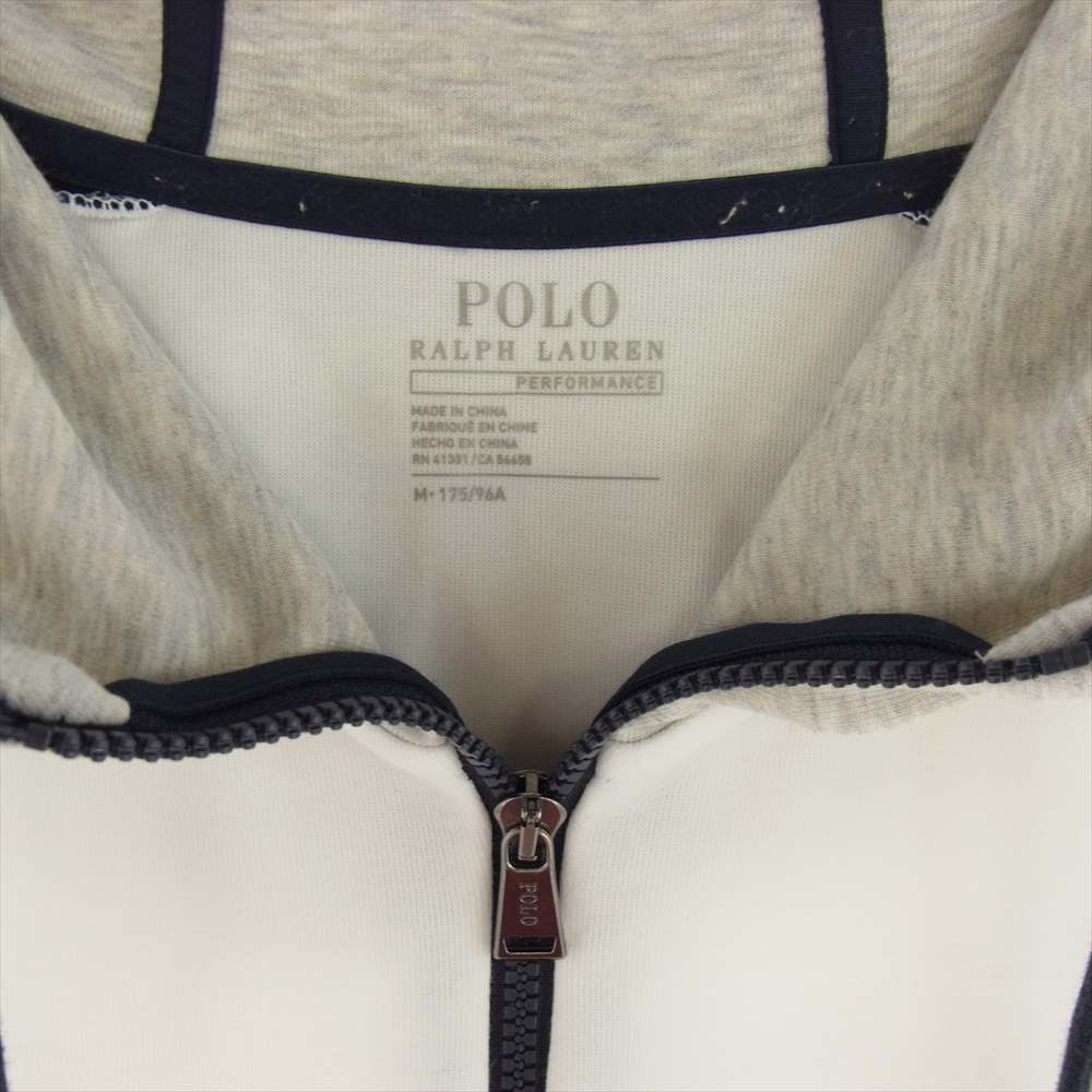 POLO RALPH LAUREN ポロ・ラルフローレン performance パフォーマンス ジップアップ パーカー M【中古】
