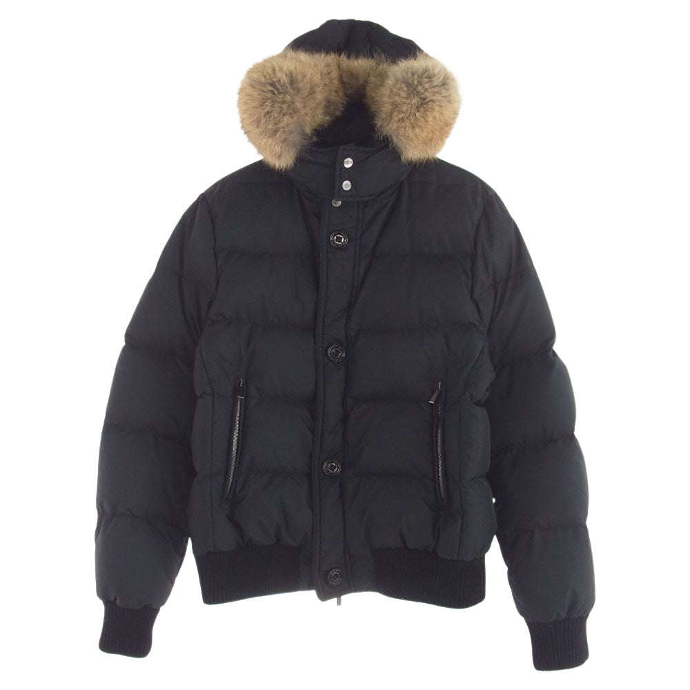 ムーレー DAZZI-WK2 DAZZI N-2B フライトジャケット ダウンジャケット ブラック系 54【中古】