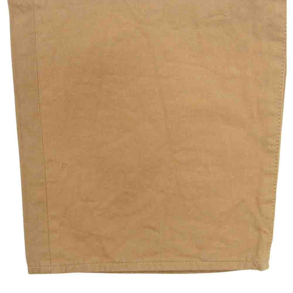 ONI DENIM 鬼デニム ONI-022-SCKB 鬼デニム Selvedge Chino Relax Straight セルビッジ チノ リラックス ストレート パンツ ブラウン系 34【美品】【中古】