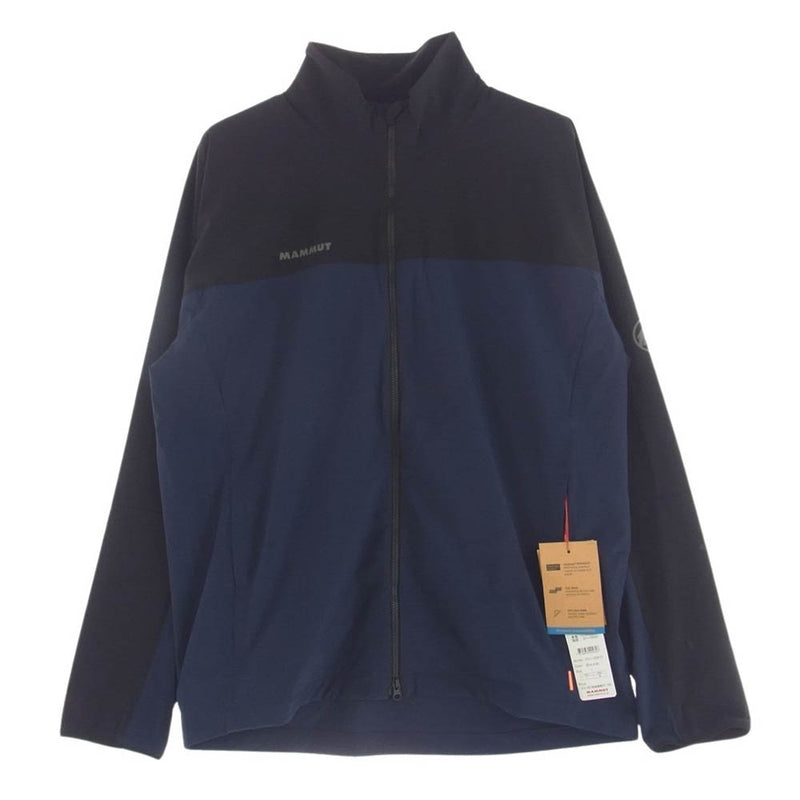 Mammut マムート 1011-02410 Comfort Jacket AF Men コンフォート ジャケット  ナイロン ジップアップ フーディー パーカー ブラック系 ネイビー系 XL ASIA/XL【新古品】【未使用】【中古】