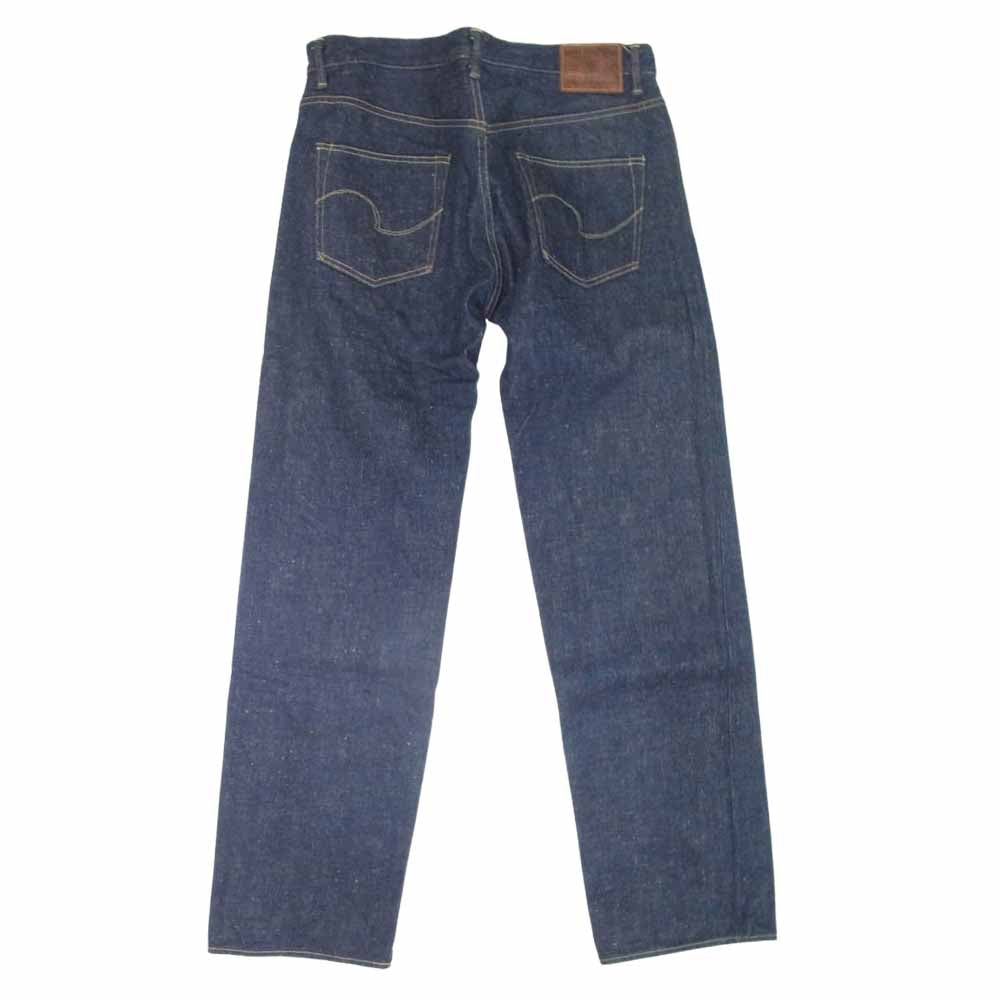 ONI DENIM 鬼デニム ONI-266ZR-ECRU 鬼デニム 20oz 緯糸エクリュ シークレット リラックス ストレート デニム パンツ インディゴブルー系 36【美品】【中古】