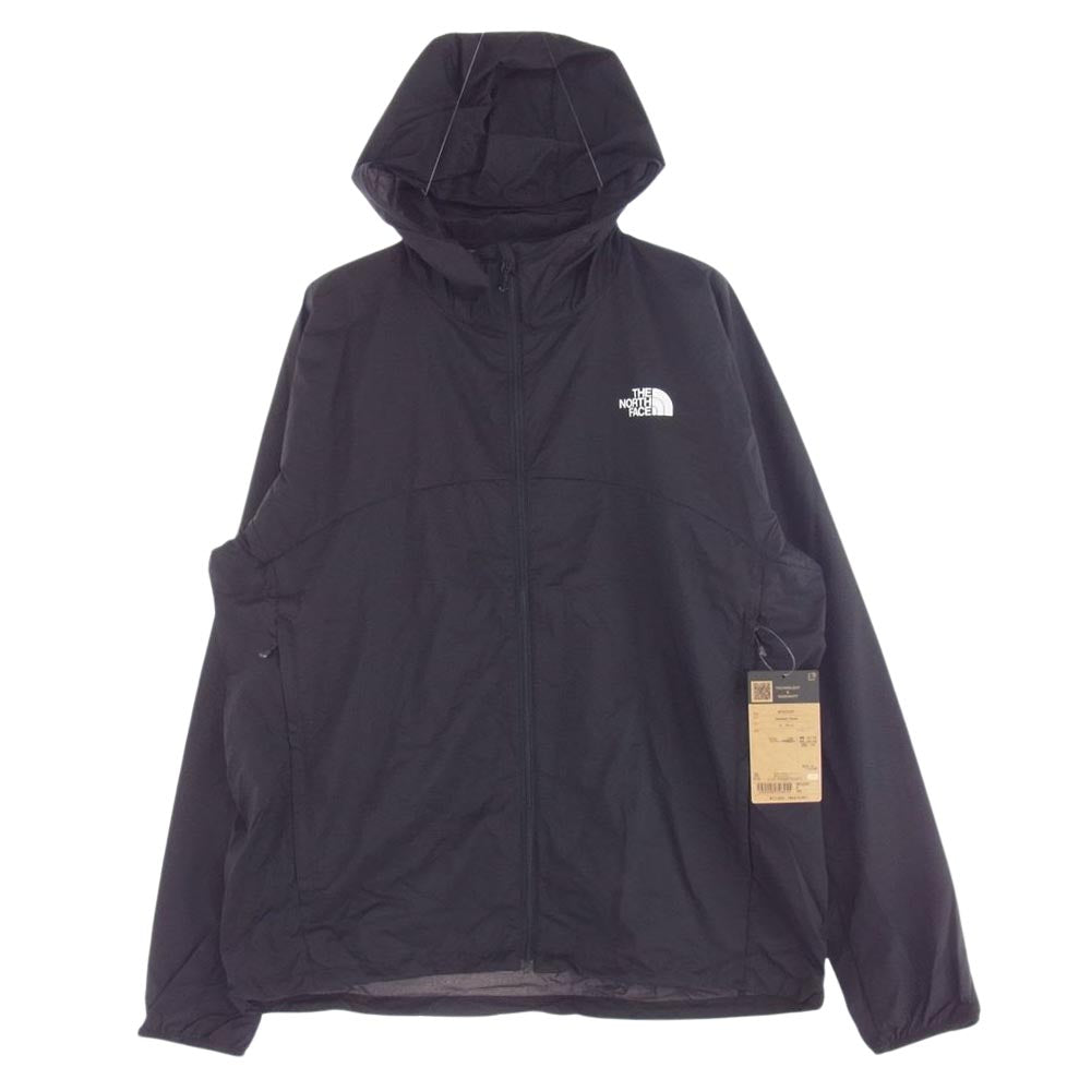 THE NORTH FACE ノースフェイス NP22202 SWALLOWTAIL HOODIE スワローテイル フーディー ロゴ ジップアップ ジャケット ブラック系 XXL【新古品】【未使用】【中古】