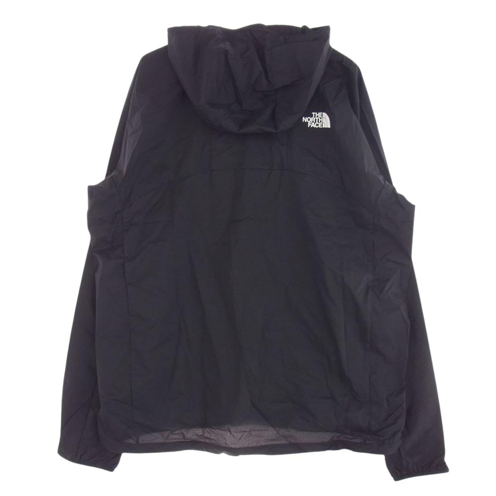 THE NORTH FACE ノースフェイス NP22202 SWALLOWTAIL HOODIE スワローテイル フーディー ロゴ ジップアップ ジャケット ブラック系 XXL【新古品】【未使用】【中古】