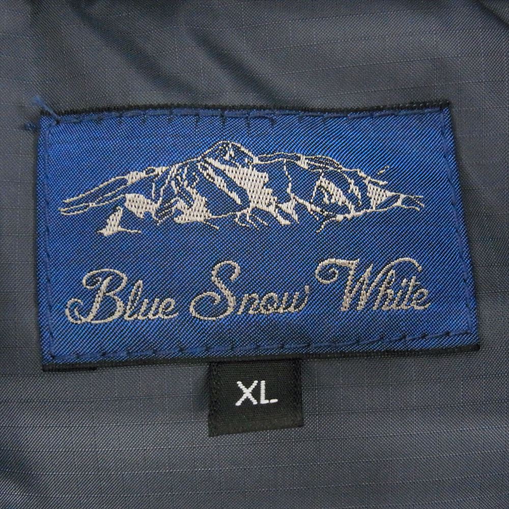 NANGA ナンガ E1AB07H5 Blue Snow White 別注 マルニ オリジナル ダウン ジャケット ネイビー ネイビー系 XL【新古品】【未使用】【中古】