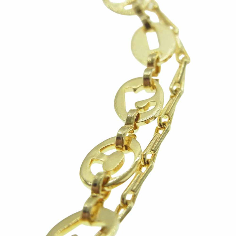 Sacai サカイ 22-0507S Logo Anchor Chain Bracelet Gold ロゴ アンカー チェーン ブレスレット ゴールド系【極上美品】【中古】