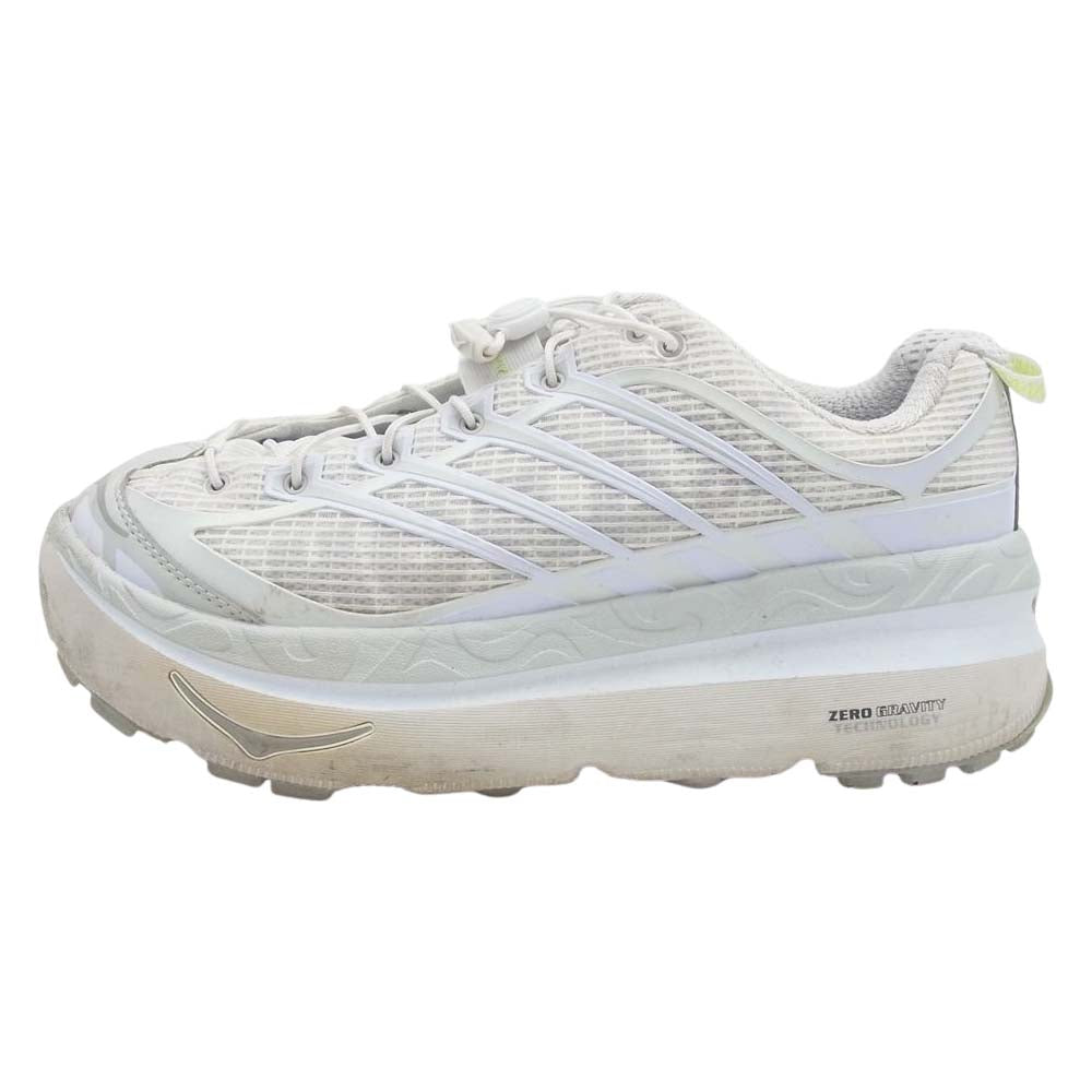 HOKA ONE ONE ホカ オネオネ 1129971 MAFATE ORIGINS  マファテ オリジンズ ホワイト 28cm【中古】