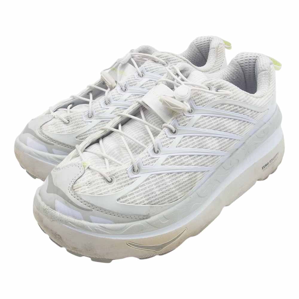 HOKA ONE ONE ホカ オネオネ 1129971 MAFATE ORIGINS  マファテ オリジンズ ホワイト 28cm【中古】