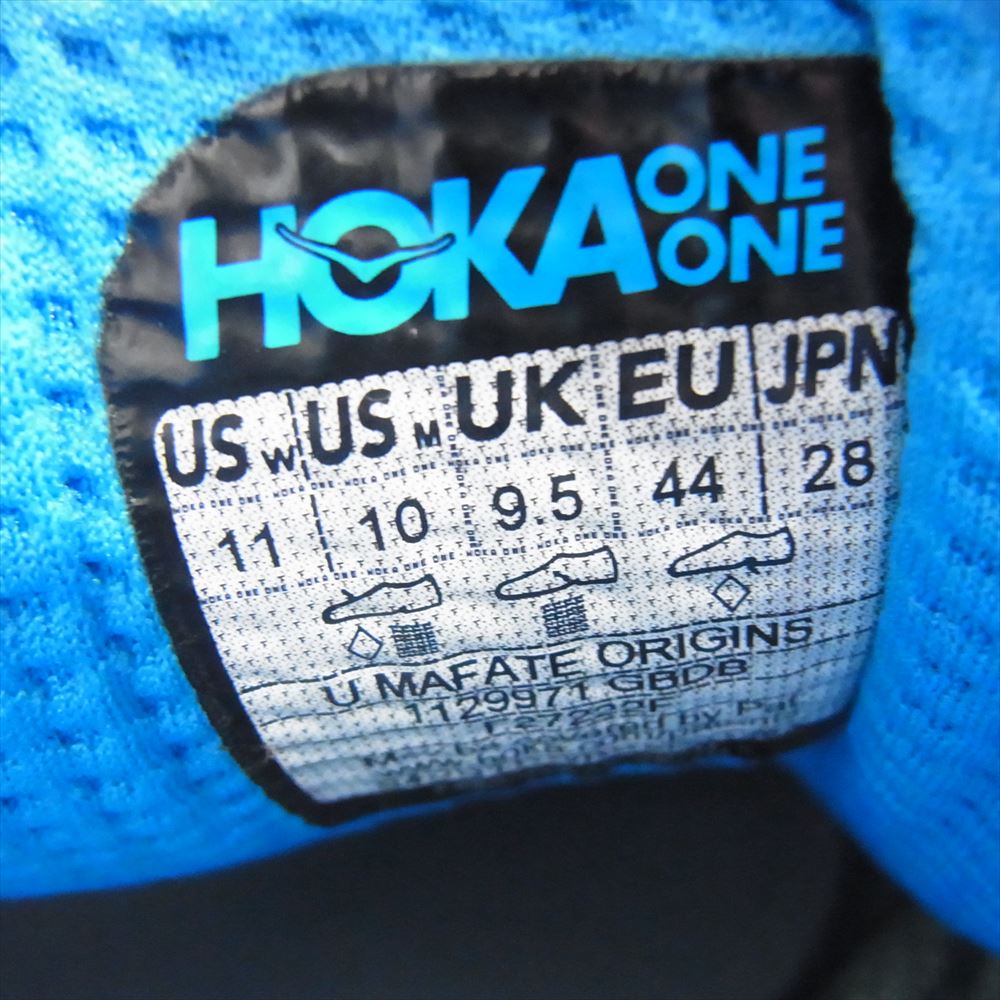 HOKA ONE ONE ホカ オネオネ 1129971 MAFATE ORIGINS  マファテ オリジンズ ブルー 28cm【中古】