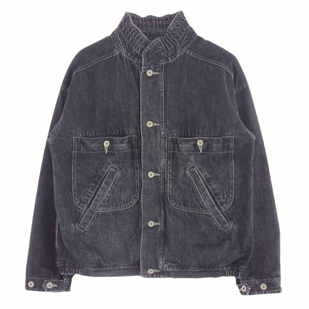 TENDERLOIN テンダーロイン DENIM JKT WASH デニム ジャケット ブラック系 S【中古】