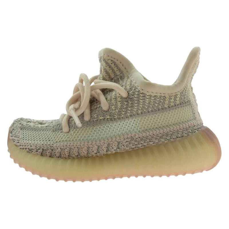 adidas アディダス FW3047 adidas TD YEEZY Boost 350 V2 Citirin キッズ スニーカー ベージュ系 12cm【極上美品】【中古】