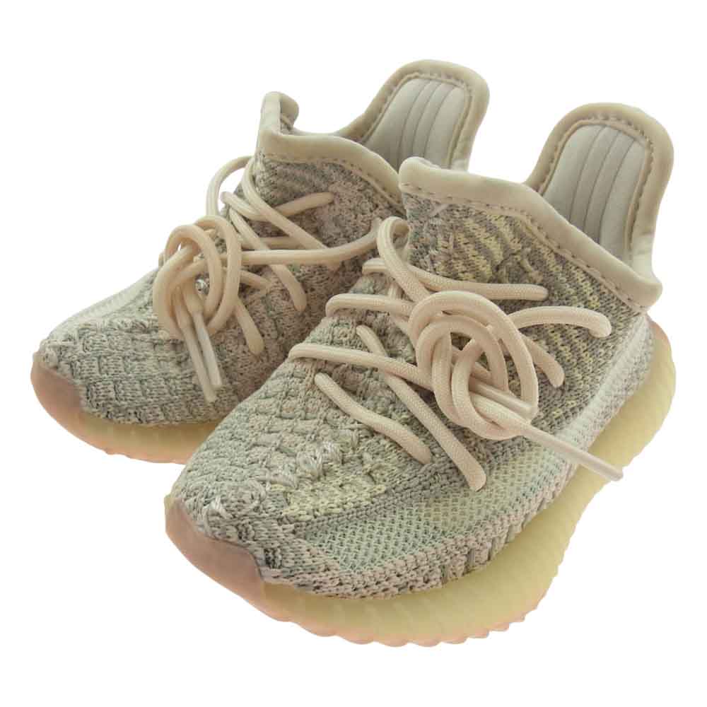 adidas アディダス FW3047 adidas TD YEEZY Boost 350 V2 Citirin キッズ スニーカー ベージュ系 12cm【極上美品】【中古】