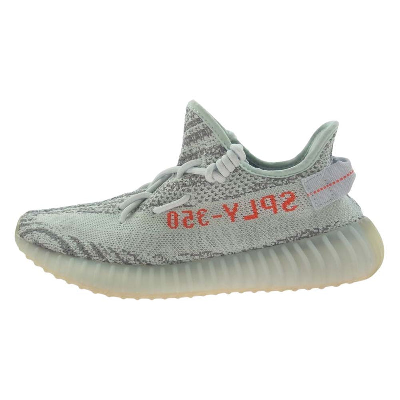 adidas アディダス B37571 Yeezy Boost350 V2 Blue Tint  イージーブースト ブルーティント ローカット スニーカー グレー系 27cm【中古】