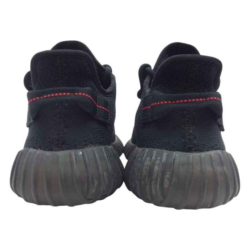 adidas アディダス CP9652 Yeezy Boost 350 V2 CORE BLACK/SOLAR RED イージーブースト コアブラック ローカット スニーカー ブラック系 27cm【中古】