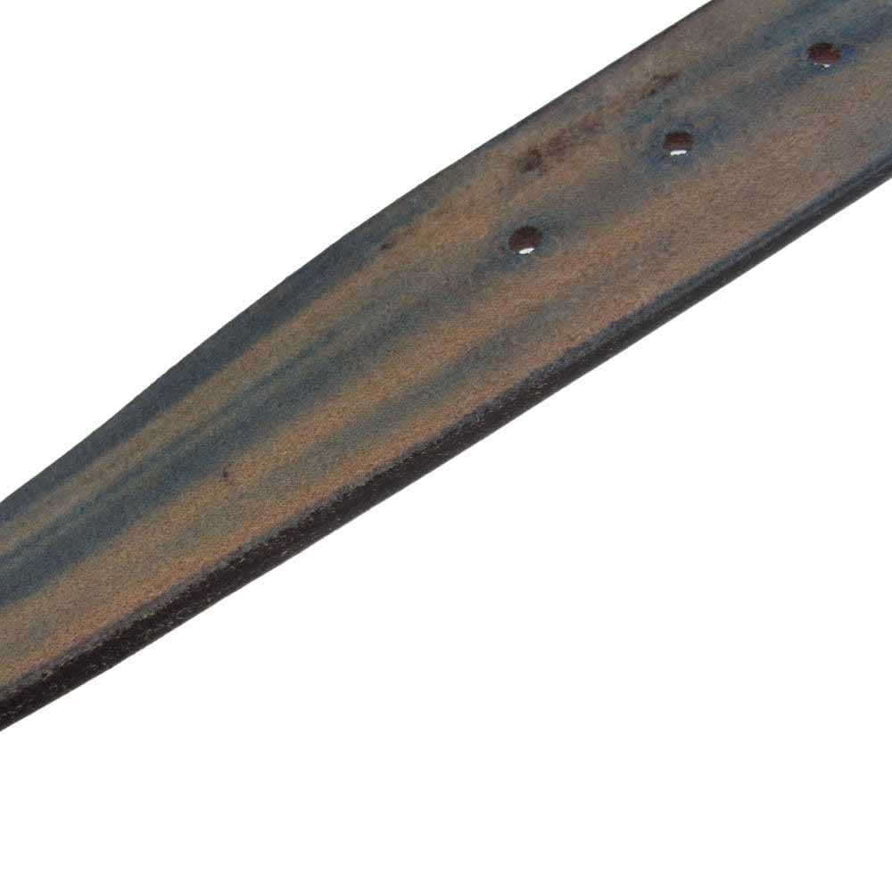 THE FLAT HEAD ザフラットヘッド ギャリソン レザー ベルト ブラウン系 34【中古】