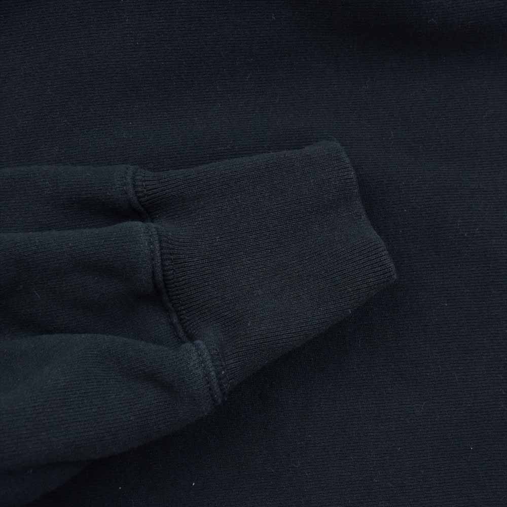 TMT ティーエムティー TSW-S23SP06 REVERSE WEAVE SWEAT SHIRTS リバースウィーブ スウェット トレーナー ブラック系 L【中古】