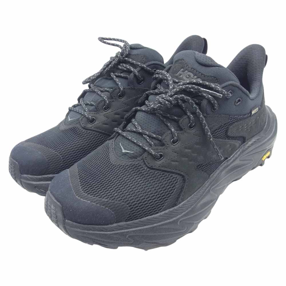 HOKA ONE ONE ホカ オネオネ 1141632 M ANACAPA 2 LOW GTX アナカパ ゴアテックス ロー カット スニーカー ブラック系 26cm【中古】