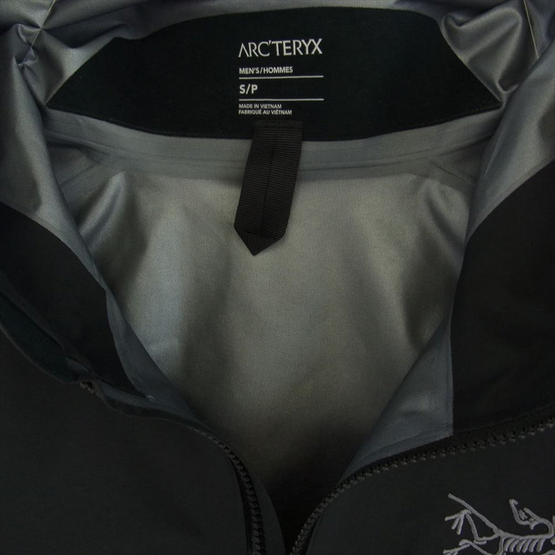 ARC'TERYX アークテリクス 24SS X000008584 Beta jacket GORE-TEX ゴアテックス ベータ ジャケット ナイロン ブラック系 S/P【美品】【中古】