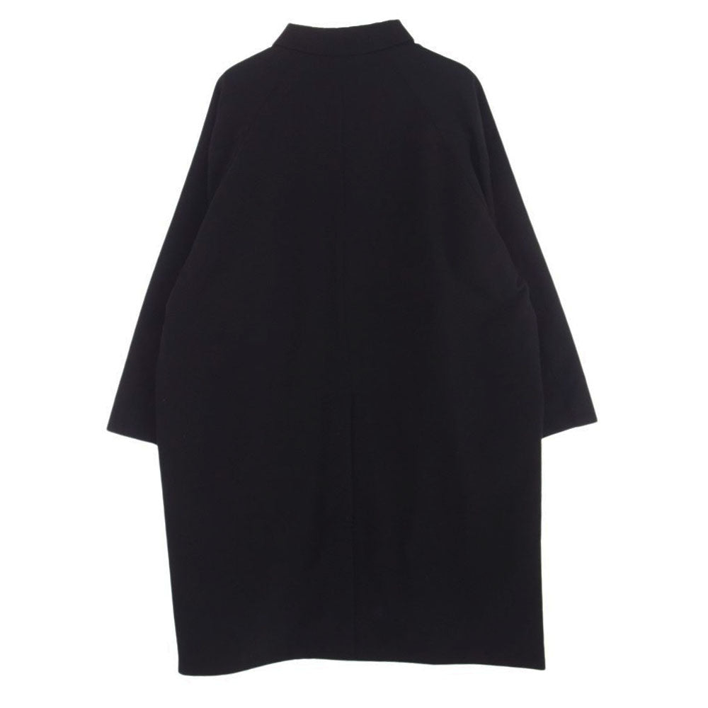 HARE ハレ ドルマンスリーブ ビッグ ステンカラー コート ブラック系 S【中古】