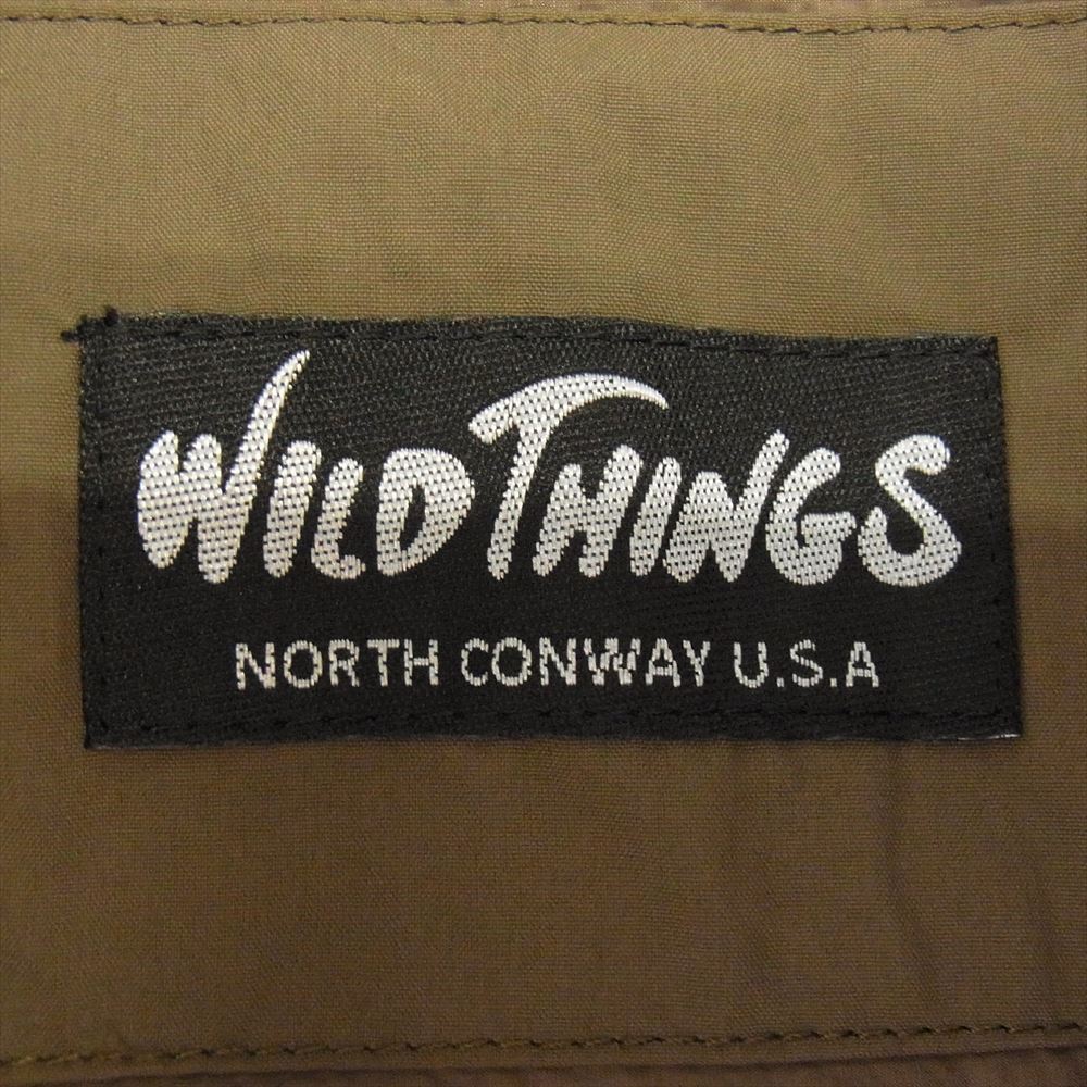 WILDTHINGS ワイルドシングス WT22108SN MONSTER VEST モンスター 中綿 ベスト グレー系 M【中古】