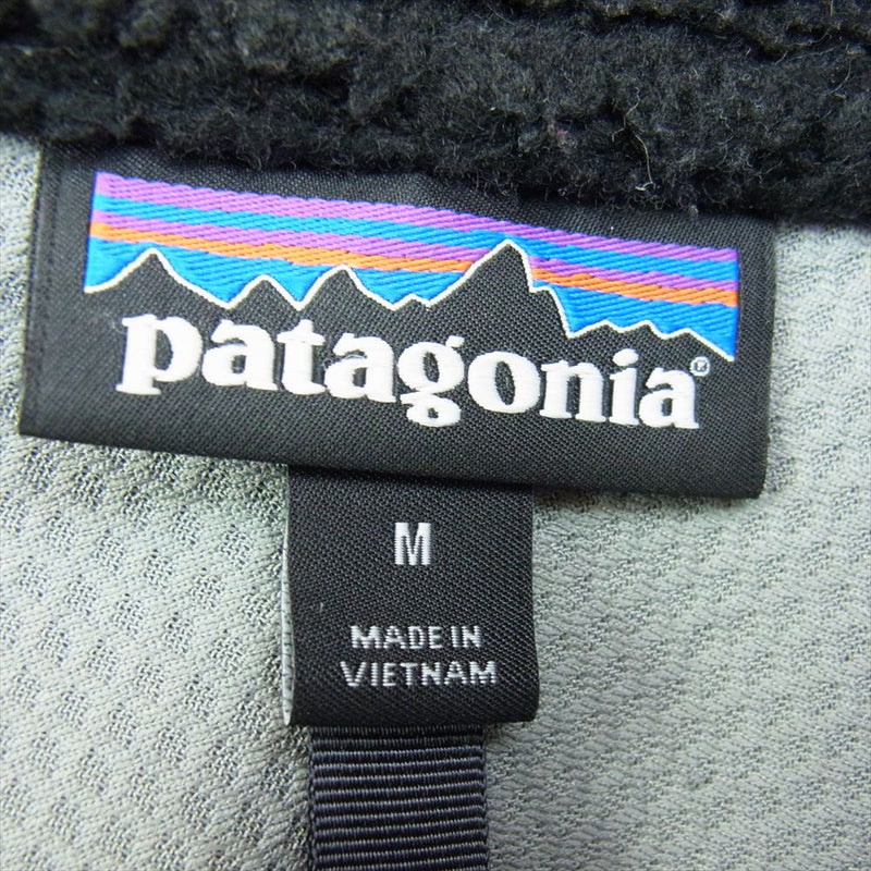 patagonia パタゴニア 23056FA17 Classic Retro-X Jacket クラシック レトロX フリース ジャケット ブラック ブラック系 M【中古】