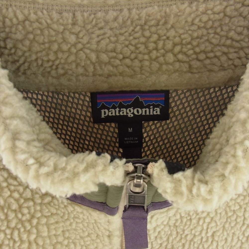 patagonia パタゴニア 23056FA18 Classic Retro-X Jacket クラシック レトロX フリース ジャケット ベージュ ベージュ系 M【中古】