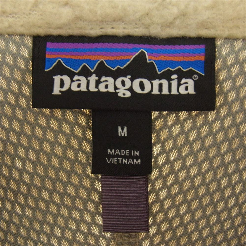 patagonia パタゴニア 23056FA18 Classic Retro-X Jacket クラシック レトロX フリース ジャケット ベージュ ベージュ系 M【中古】