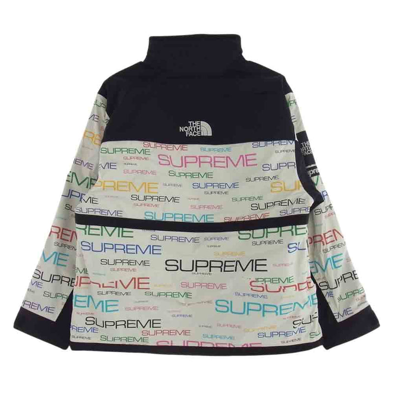 Supreme シュプリーム × THE NORTH FACE ノースフェイス 21AW NP52102I Steep Tech Apogee Jacket マウンテンパーカー ホワイト系 ブラック系 XL【中古】