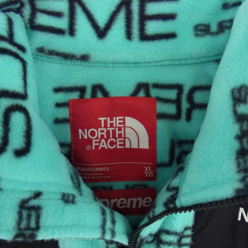 Supreme シュプリーム × THE NORTH FACE ノースフェイス 21AW NA52101I Steep Tech Fleece Jacket スティープテック フリース ジャケット ブルー系 ブラック系 XL【新古品】【未使用】【中古】