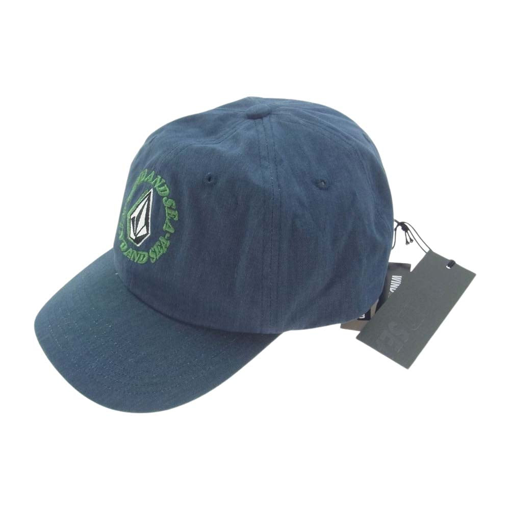 WIND AND SEA ウィンダンシー WDS-C-VOL-24-Q4-AC-01 VOLCOM Dad Hat ポルコム キャップ ネイビー系 F【極上美品】【中古】