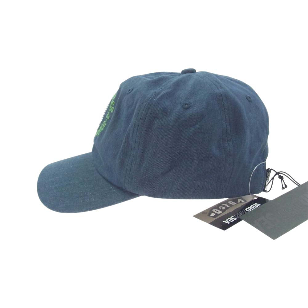 WIND AND SEA ウィンダンシー WDS-C-VOL-24-Q4-AC-01 VOLCOM Dad Hat ポルコム キャップ ネイビー系 F【極上美品】【中古】