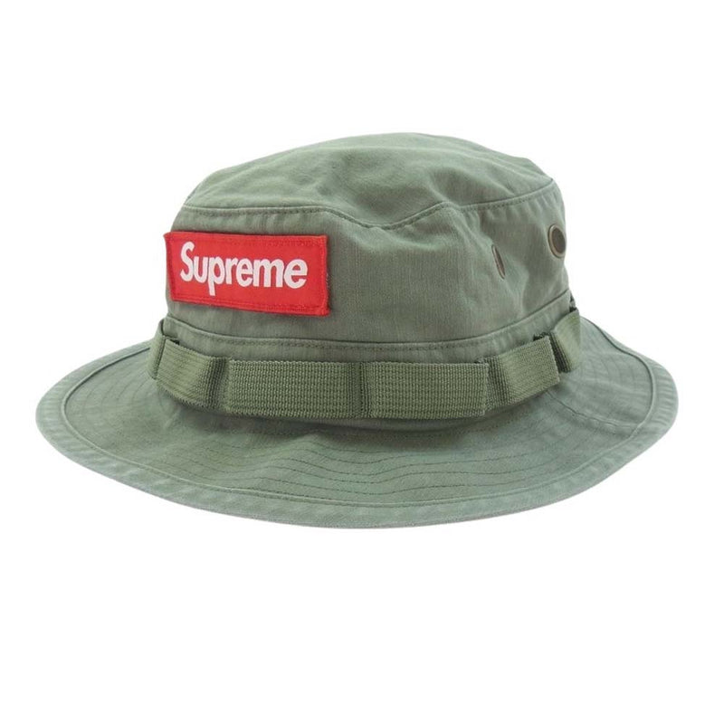 Supreme シュプリーム 24AW Military Boonie ミリタリー ブーニー ハット カーキ系 60cm【極上美品】【中古】