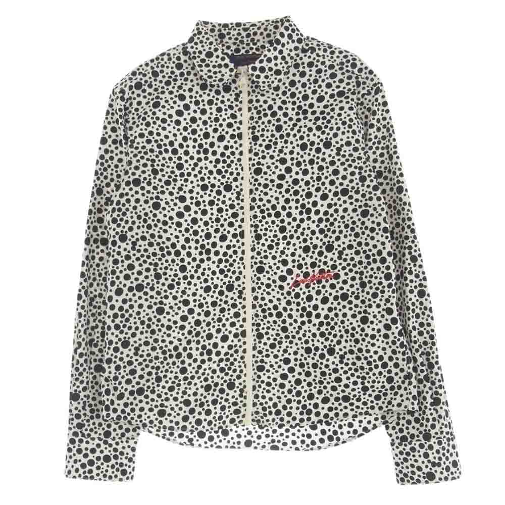 LOUIS VUITTON ルイ・ヴィトン 23ss HOS30W × 草間彌生 Dots Zip Jacket ドット ジップ アップ ジャケット ホワイト系 M【中古】