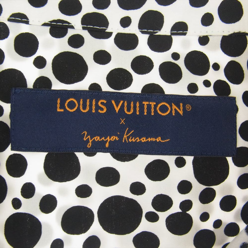 LOUIS VUITTON ルイ・ヴィトン 23ss HOS30W × 草間彌生 Dots Zip Jacket ドット ジップ アップ ジャケット ホワイト系 M【中古】